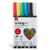 KINGART Acrylic Paint Pens Extra Fine 6 Primary Colors - 4 of 4