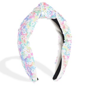 Unique Bargains Women's Cute Sequined Hairbands 1 Pc - 1 of 4
