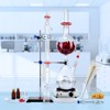 VEVOR Essential Oil Distillation Kit, 2000ml Distillation Apparatus, 3.3 Boro Lab Glassware Distillation Kit, 28 pcs Set,Transparent - 2 of 4