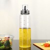 Unique Bargains Kitchen Cooking Stainless Steel Spout Accurate Pour Drip-Free Dispenser Bottle with ML Marks - 3 of 4