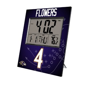 NFL Baltimore Ravens Players Game Tactic Wall Clock - 1 of 3