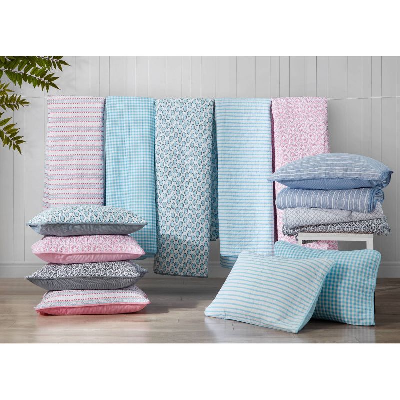 Due South Cotton Quilt Set Pink - Scout Home, 4 of 12