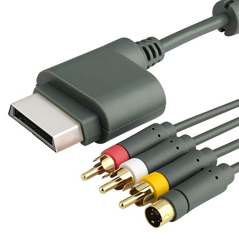 Composite AV Cable for XBox 360 E by Mars Devices