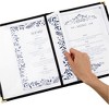Juvale 12 Pack Clear Restaurant Menu Covers, Letter Size Holders with Double Panels, Metal Corners, 8.5 x 11 in - 3 of 4