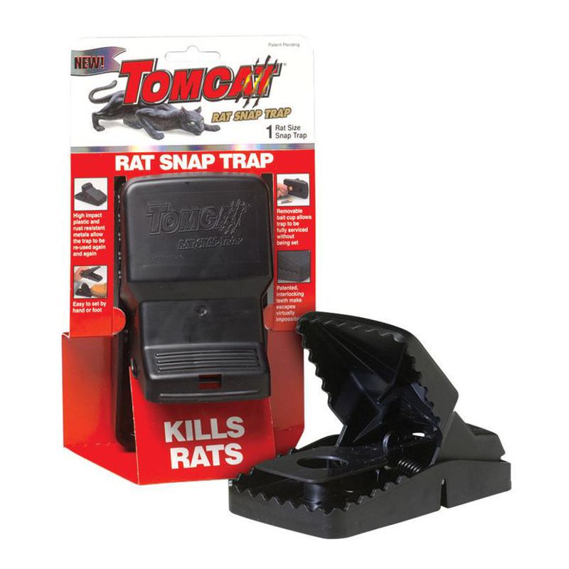 Tomcat Small Snap Trap For Rats, 1 of 2