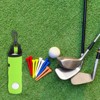 Unique Bargains Neoprene Waist-Mounted Lightweight Golf Ball Carry Bags 2 Pcs - 4 of 4