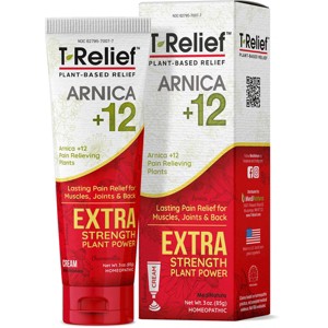 MediNatura T-Relief Arnica +12 Extra Strength Plant Power 3 oz Cream. - 1 of 1