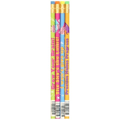 Moon Products Growth Mindset Pencil Assortment, 12 per Pack, 12 Packs