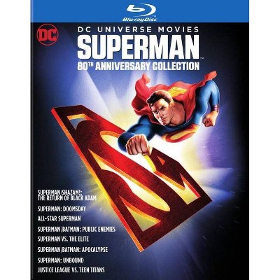DC Universe Movies Superman 80th Anniversary Collection (Blu-ray)(2018)