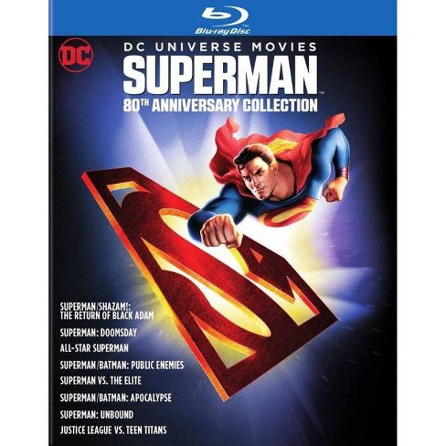 Dc Universe Movies Superman 80th Anniversary Collection (blu-ray)(2018) :  Target