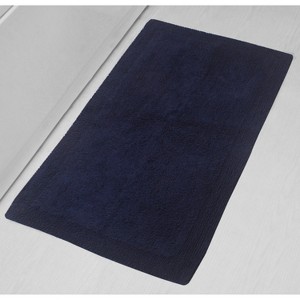 Home Weavers Luxury Collection 100% Cotton Tufted Bathroom Rug, Non-Slip Latex Bath Rug - 1 of 4