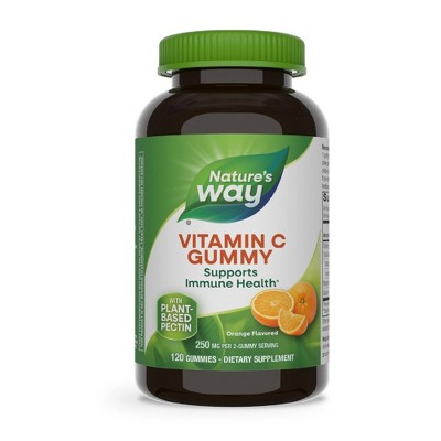 Nature's Way Vitamin C Gummies - Orange Flavored - 120ct