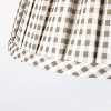 Ceramic Table Lamp with Gingham Print Pleated Shade White - Threshold™ designed with Studio McGee - image 4 of 4