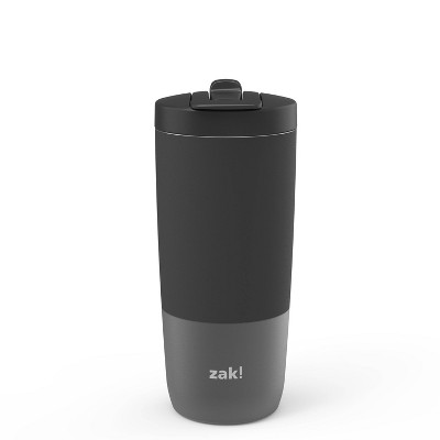  Zak! Designs 12oz Double Wall Stainless Steel Tumbler, Black