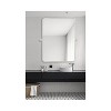Elegant Lighting Soft Corner Pivot Mirror 24x32 inch in Silver - 2 of 4