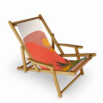 Oris Eddu Tropical Landscape Outdoor Sling Chair - Deny Designs