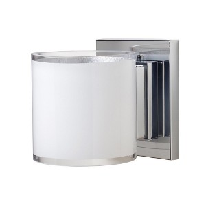 Besa Lighting Pogo 1 - Light Wall Light in  Chrome - 1 of 1