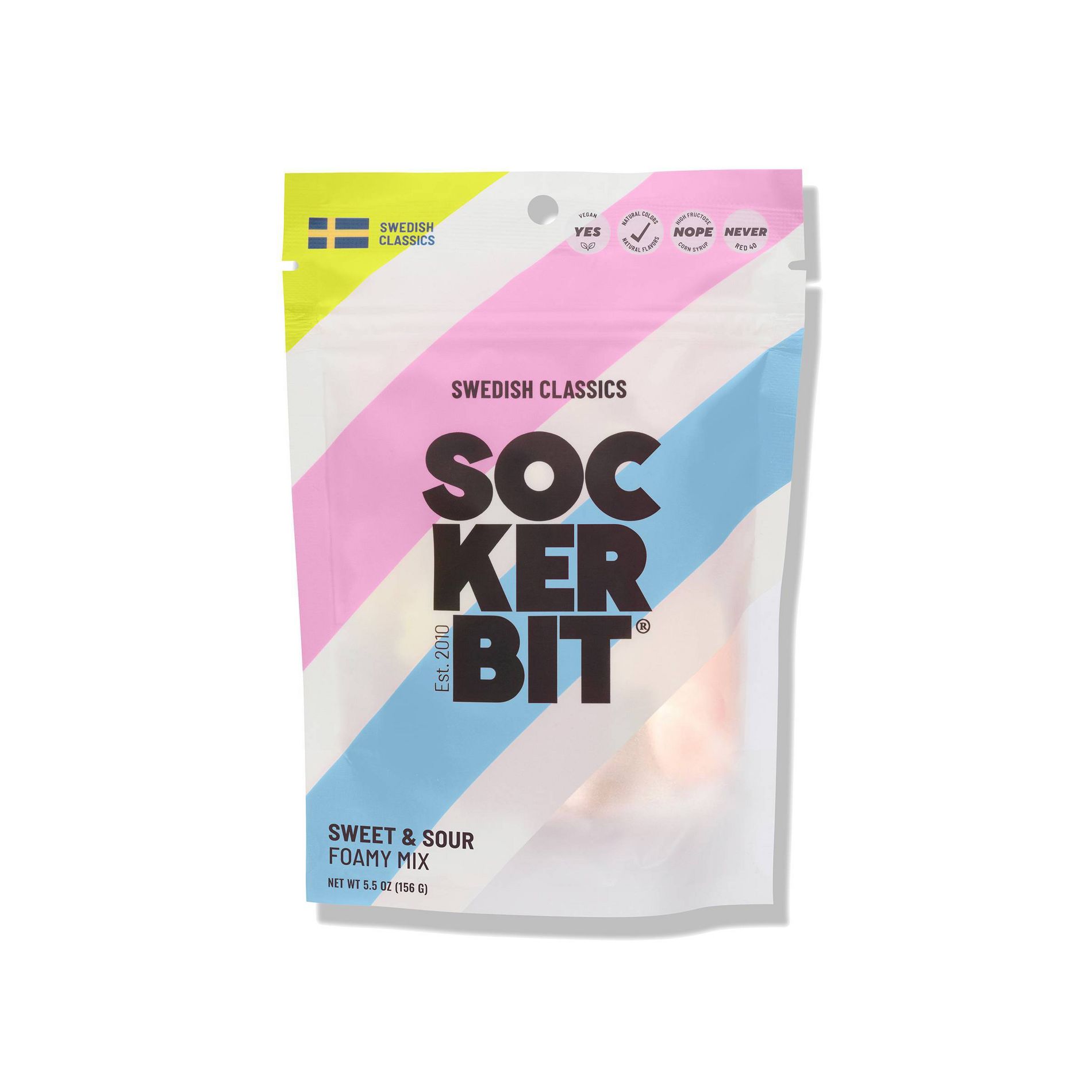 Sockerbit Sour Foam Gummy Candy Mix - 5.5oz