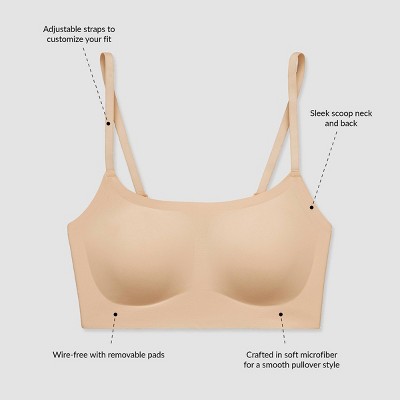 True & Co. True Everybody Women's Adjustable Strap Scoop Neck Bra - image 5