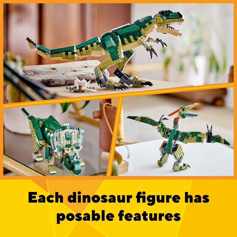 LEGO Creator 3in1 T. rex Dinosaur Toy 31151, 5 of 8