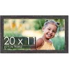 PosterPalooza | Shabby Chic Black Picture Frame - UV Acrylic, Backing Board, Hanging Hardware Included - 2 of 4