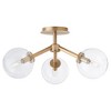 Quorum Lighting Rovi 3 - Light Flush Mount in  Aged Brass - 2 of 3