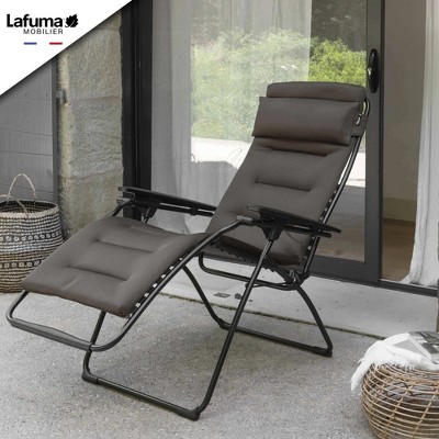 Taupe AirComfort Zero Gravity Steel Frame Recliner with Cushions