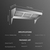 Commercial Exhaust Hood, 6ft Concession Trailer Hood System for Food Truck - 4 of 4