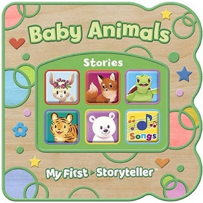 Baby Animals Stories - (My First Storyteller: Children's Interactive Music and Read-Along Player with Books) by  Ginger Swift (Mixed Media Product)