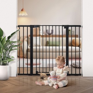 GOTGELIF Baby Safety Gate 36" Extra Tall 29.5-48.8" Wide Auto Close Pressure Mount Pet Gate - 1 of 4