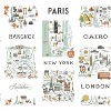 Rifle Paper Co. City Maps Peel and Stick Wallpaper Mint: Self-Adhesive, Repositionable, Multicolor, 27" Width, 28 Sq Ft Coverage - 2 of 4