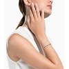 Tennis Bracelets for Women White Gold Plated Diamond AAA+ Cubic Zirconia CZ Dainty Classic Adjustable Slider - 4 of 4