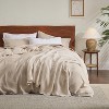 Attop Cotton Blanket Queen Size for Bed - Breathable and Soft, Waffle Weave Blanket for Summer, Thick Cozy Fall Blankets for Women Gift - 2 of 4
