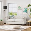 Somerville Traditional Chesterfield Loveseat - Christopher Knight Home - 2 of 4