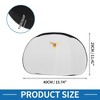 Unique Bargains Breathable Mesh Car Seat Lumbar Cushion Support Suede - 4 of 4