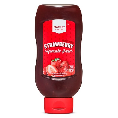 Strawberry Spread Squeeze Bottle - 20oz - Market Pantry™