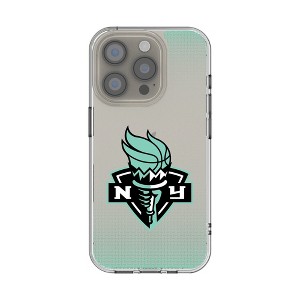 Keyscaper WNBA Linen Clear Cell Phone Case for iPhone 15 Pro Max - 1 of 4