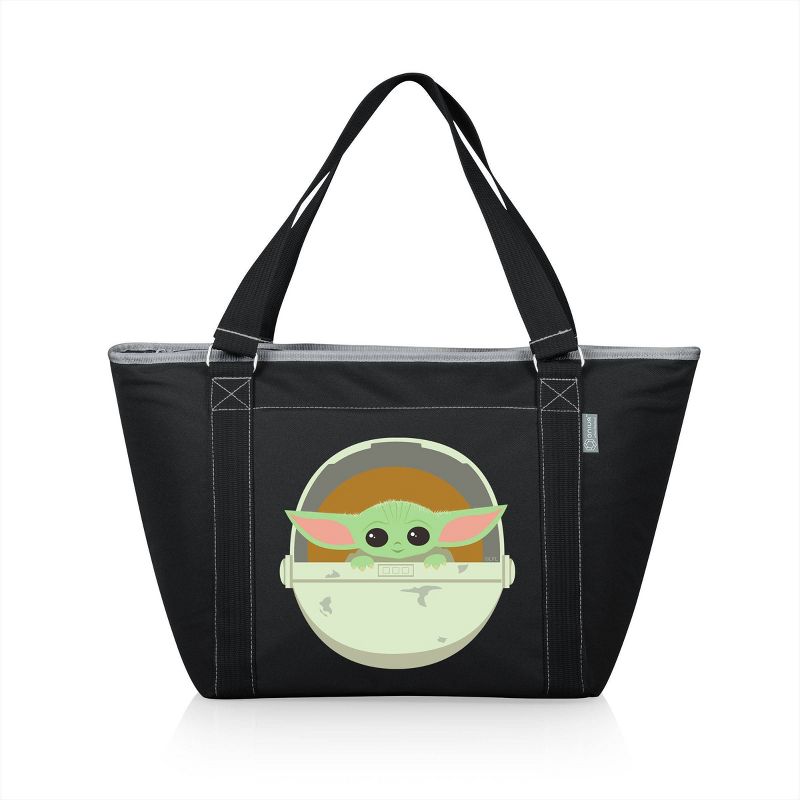 Picnic Time Star Wars: The Mandalorian The Child Topanga 63qt Tote Cooler Bag - Black, 1 of 5