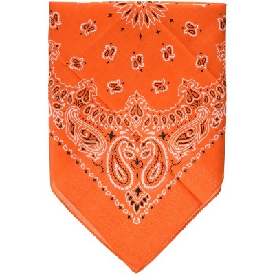 Top Performance Paisley Bandana Orange