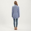 Anna-Kaci Women’s Ribbed Turtleneck Pullover Top with Soft Textured Striped Knit Long Sleeves and Relaxed Tunic-Length Silhouette - 4 of 4