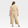 Women's Button-Front Jumpsuit - Universal Thread™ - 2 of 3