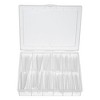 Unique Bargains Scale Faux Crystal Extension Fake Nails 120 Pcs - 2 of 4
