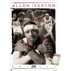 Trends International Allen Iverson - Collage Unframed Wall Poster Prints - 1 of 4