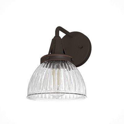 Hunter Fans Cypress Grove 1 - Light Wall Light in  Onyx Bengal