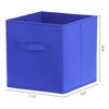 REGALWOVEN Collapsible Fabric Storage Bin with Handle for Organizing Clothes Books 2 Pcs - 4 of 4