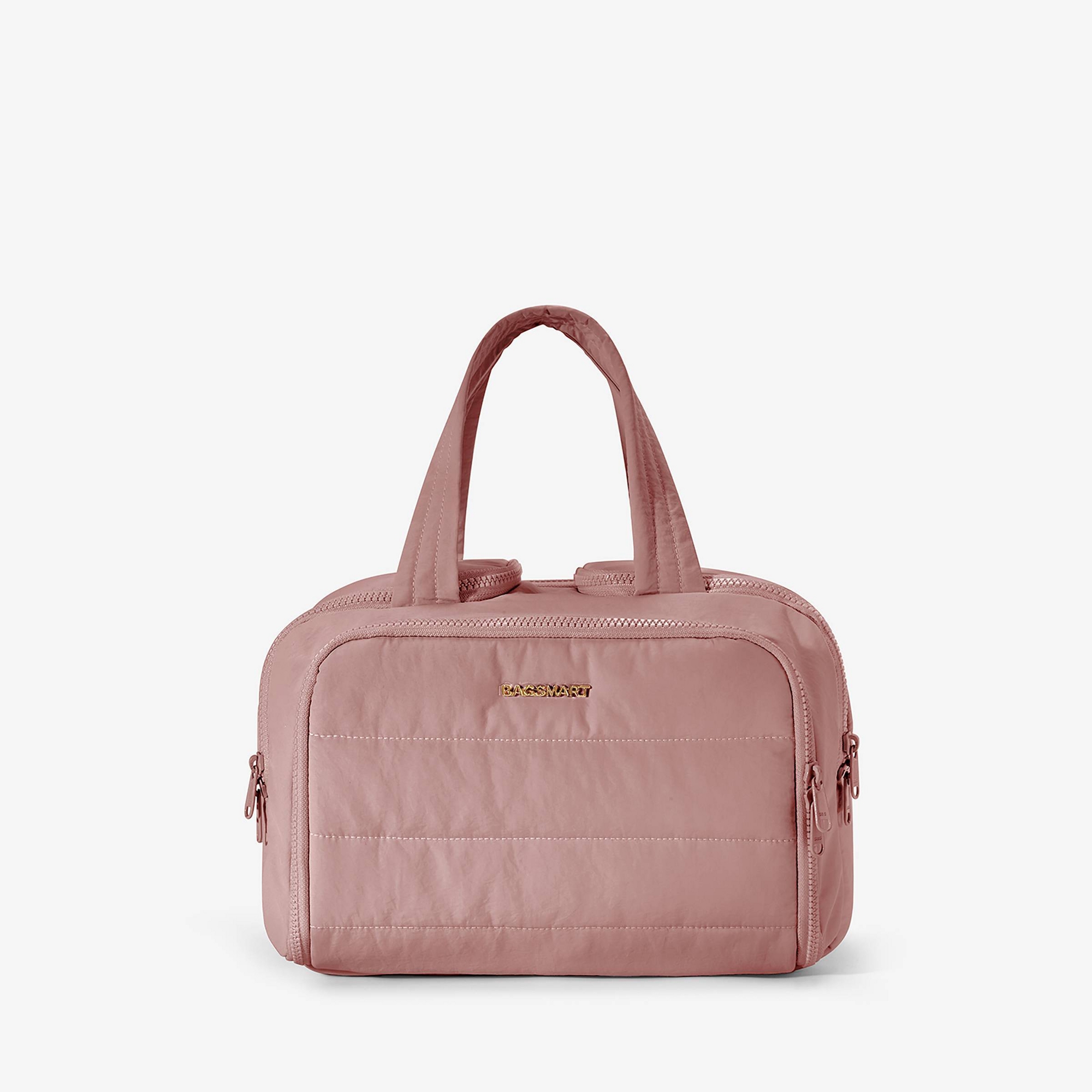 Bagsmart Zora Spacesaver 4-in-1 Multifunctional Toiletry Bag - Dark Pink