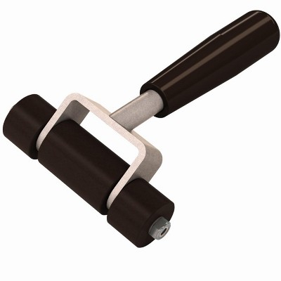 Bon Tool 86-104 Carpet Seam Roller - Black Single Solid Wheel 4-inch