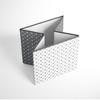 Bacati - Playful Fox Gray/white Arrow Storage Box Small - 2 of 4