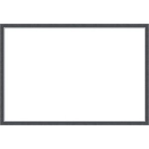 Amanti Art Eva Black Silver Thin Framed Dry Erase Magnetic Board - 1 of 4