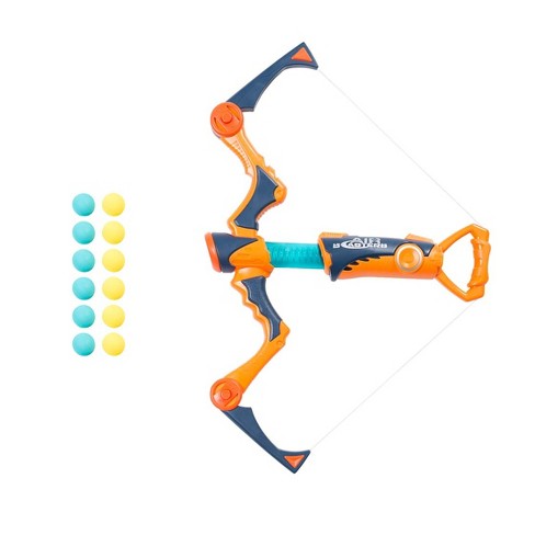 Hearthsong Air Blaster Safe Archery Set With Bow And 12 Soft Foam Balls : Target
